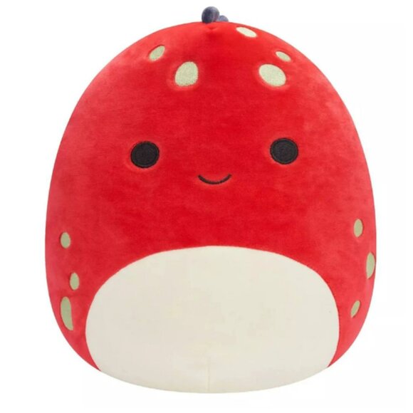Squishmallows Original - Dolan the Red Dino with Green Spots - 11 Inch - Plush - Picture 1 of 3